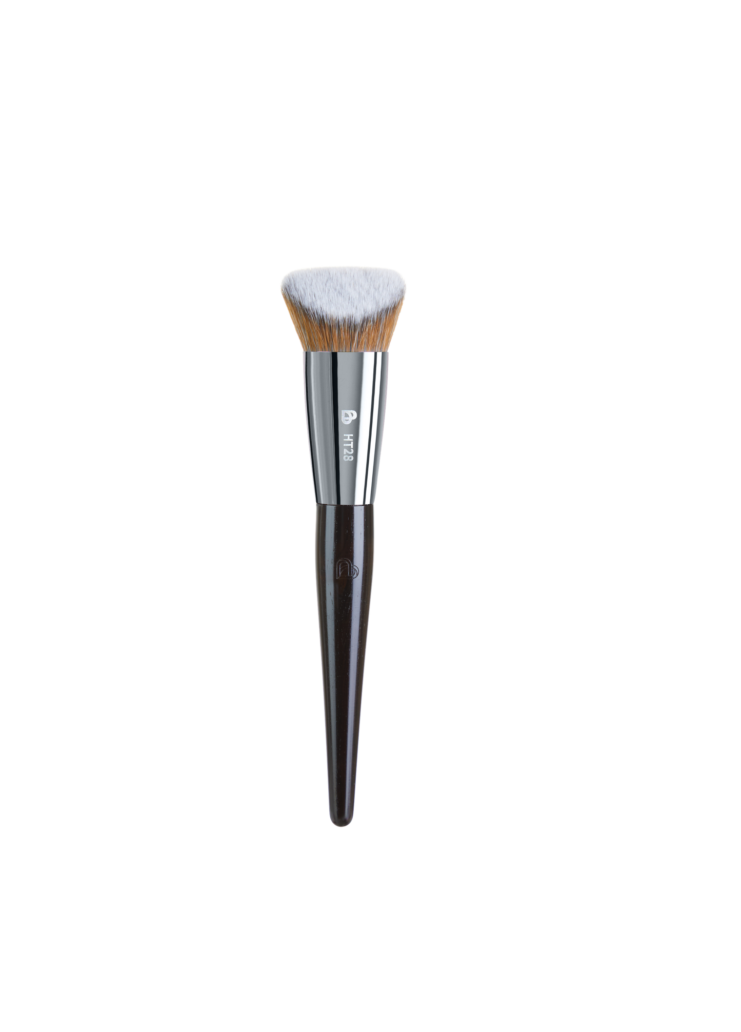 Ebony Wood Series Dual-Angled Foundation Brush