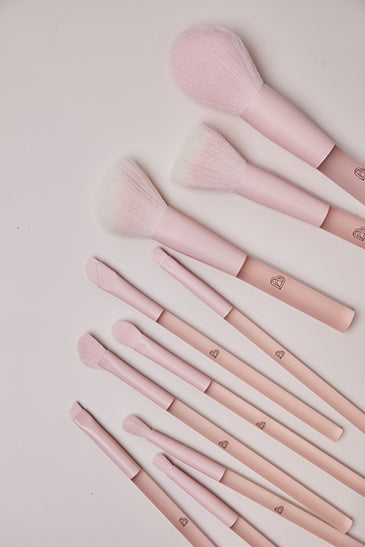Semi-Sugar Peaches Series Brushes Set 11 Pcs