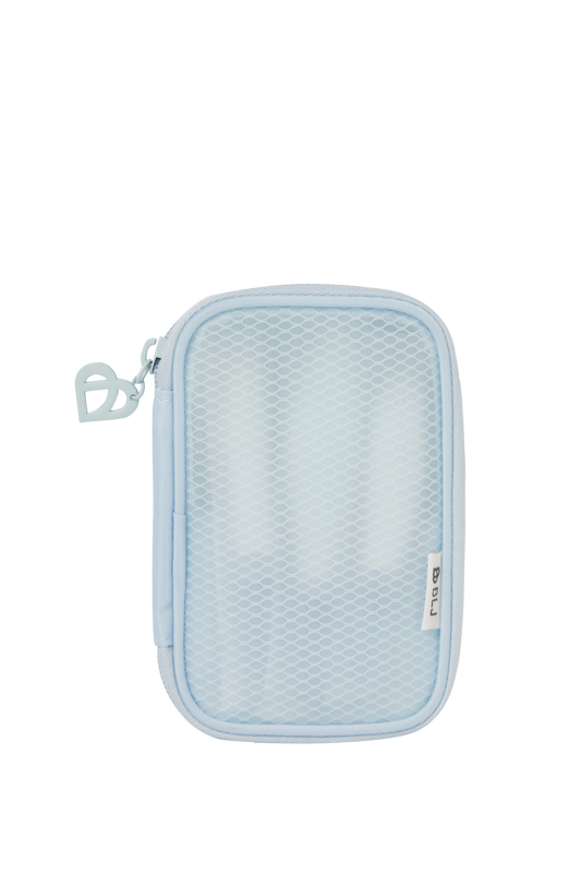 Mini Beauty Tool Storage Bag Blue
