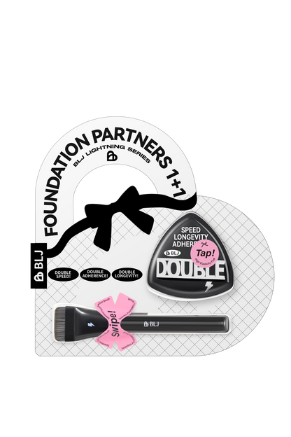 Lightning Series FOUNDATION PARTNERS 1+1 Professional Base Makeup Duo Set