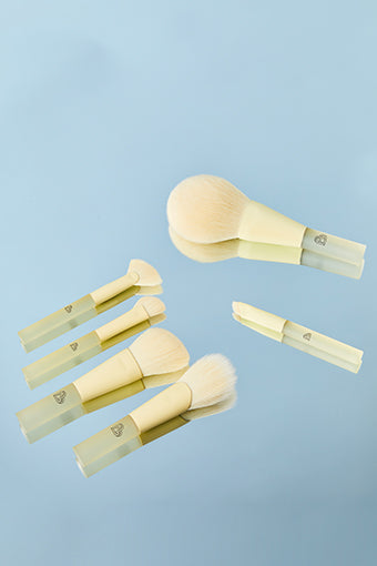 California Sunlight Series Portable Brushes Set Mini 7 Pcs
