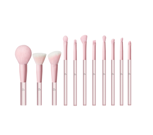Semi-Sugar Peaches Series Brushes Set 11 Pcs