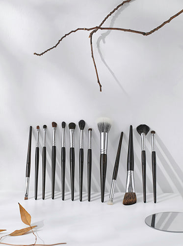 Black Sandalwood Series Professional Brushes Set 13 Pcs