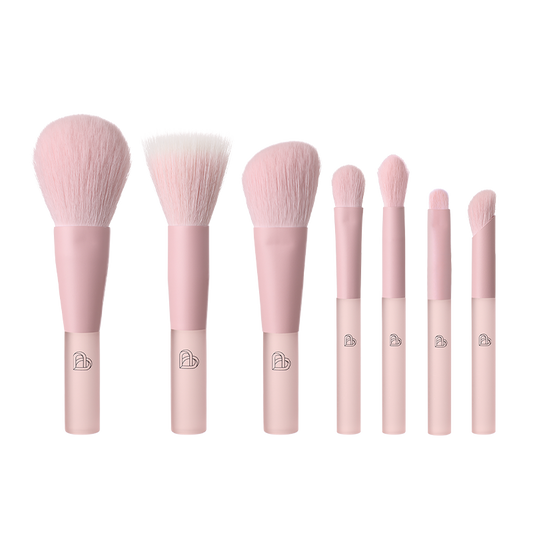 Travel Portable Brush Set Mini 7 Pcs (5 Styles)